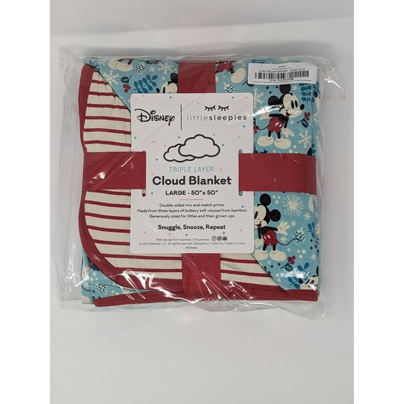 Little Sleepies Bedding Nib Little Sleepies Mickeys Winter